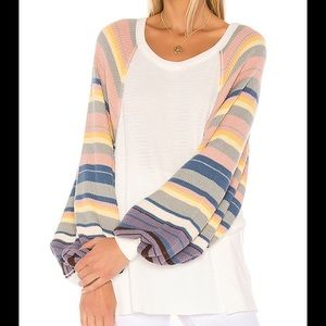 We The Free ~ Balloon Sleeve RainbowDreams Thermal